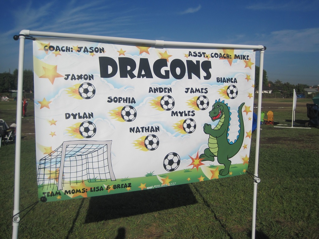 Striking Soccer Banner Designs to Cheer Team to Glory